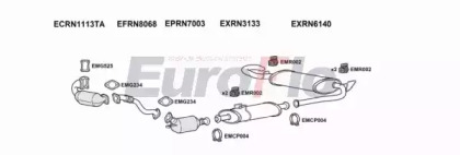 Система выпуска ОГ EuroFlo DNINT25D 7008A